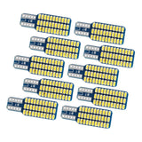 Maxbell DC 12V T10 3014 33SMD LED Bulbs Car Interior Dome Map Lights 10pc Warm White