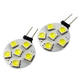 Max Univeral 10X White G4-5050-6SMD LED Bulb HighPower Super Bright Car Light