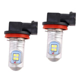 Maxbell 2x 6000K HID Xenon White H8/H11 12-SMD LED Bulbs Driving Fog Light Lamps DRL