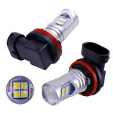 Maxbell 2x 6000K HID Xenon White H8/H11 12-SMD LED Bulbs Driving Fog Light Lamps DRL