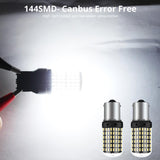 Maxbell 1 Pair Led Bulb 3014 144smd 1156 Auto Car Turn Signal Light 12V