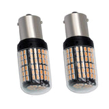 Maxbell 1 Pair Led Bulb 3014 144smd 1156 BAU15S Auto Car Turn Signal Light 12V