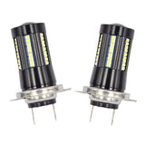 Maxbell 2 PCS H7 2016 66SMD LED 12V Auto Car Fog Light Headlight Bulbs