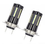 Maxbell 2 PCS H7 2016 66SMD LED 12V Auto Car Fog Light Headlight Bulbs