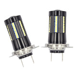 Maxbell 2 PCS H7 2016 66SMD LED 12V Auto Car Fog Light Headlight Bulbs