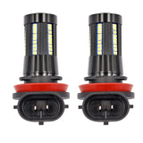 Maxbell 2 PCS H8/H11-2016-66SMD LED 12V Auto Car Fog Light Headlight Bulbs