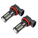 Maxbell 2 PCS H8/H11-2016-66SMD LED 12V Auto Car Fog Light Headlight Bulbs