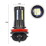 Maxbell 2 PCS H8/H11-2016-66SMD LED 12V Auto Car Fog Light Headlight Bulbs