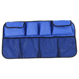 Max Car Backseat Bag Trunk Organizer Storage Bag Mesh Hanging Pocket Blue