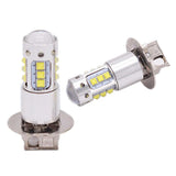 Maxbell H3 80W XBD 16 LED 12V Auto Car Headlight Daytime Running Fog Light DRL