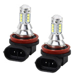 Maxbell 2 Packs H8/H11 80W XBD 16SMD LED 12V Auto Car Fog Light Headlight Bulbs