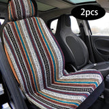 Maxbell 4pcs Auto Seat Covers Headrest Universal for Sedan Car Truck SUV Van