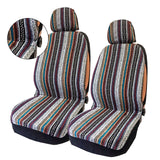 Maxbell 4pcs Auto Seat Covers Headrest Universal for Sedan Car Truck SUV Van