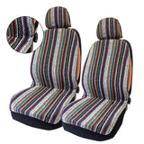 Maxbell 4pcs Auto Seat Covers Headrest Universal for Sedan Car Truck SUV Van