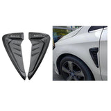 Maxbell Carbon Fiber Air Vent Hood Intake Fender Cover Trim for BMW