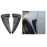 Maxbell Carbon Fiber Air Vent Hood Intake Fender Cover Trim for BMW