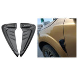 Maxbell Carbon Fiber Air Vent Hood Intake Fender Cover Trim for BMW
