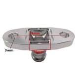 Maxbell 18mm Barb Garrett T3 T4 T04B Billet Aluminum Turbo Oil Drain Return Flange