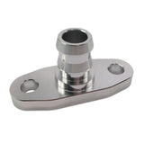 Maxbell 18mm Barb Garrett T3 T4 T04B Billet Aluminum Turbo Oil Drain Return Flange