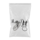 Maxbell 18mm Barb Garrett T3 T4 T04B Billet Aluminum Turbo Oil Drain Return Flange