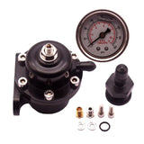 Maxbell Adjustable FPR Fuel Pressure Regulator Gauge For Honda Civic All B Series
