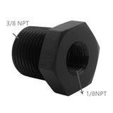 Maxbell Aluminum 3/8" NPT Male to 1/8" NPT Female Straight Adapter Reducer Fitting