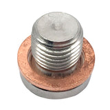 Maxbell M12 x 1.25mm Oxygen o2 Lambda Sensor blanking Plug Cap Stainless Steel