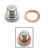 Maxbell M12 x 1.25mm Oxygen o2 Lambda Sensor blanking Plug Cap Stainless Steel