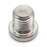 Maxbell M12 x 1.25mm Oxygen o2 Lambda Sensor blanking Plug Cap Stainless Steel