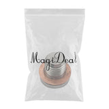 Maxbell M12 x 1.25mm Oxygen o2 Lambda Sensor blanking Plug Cap Stainless Steel