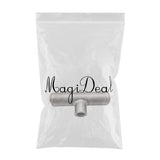 Maxbell 150mm Long 1.5" inch 38mm Inline Temp Sensor Hose With 1/2" NPT Sensor Hole