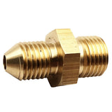 Maxbell AN4 Fitting Adapter 1/2-20 UNF Male to AN4 Male Fits Oil Water Gas 3mm Hole
