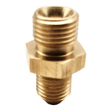 Maxbell AN4 Fitting Adapter 1/2-20 UNF Male to AN4 Male Fits Oil Water Gas 3mm Hole