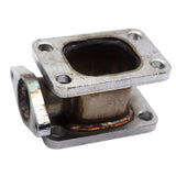 Maxbell T3 to T3 Turbo Adapter Flange Cast 38mm external wastegate Relocation