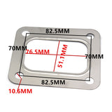 Maxbell Multi 5 layer T4 Turbo Exhaust Flange Gasket 4Bolt T04E T66 T70 Inlet Outlet