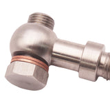 Maxbell M10x1.0 4AN Turbo Aluminium Alloy Oil Feed Banjo Bolt kit 1.5mm Restrictor