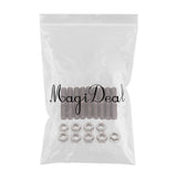 Maxbell 9 x Turbo Studs +Lock Nut For Nissan S13 S14 S15 CA18 Garrett T2 T25 T28 Tu