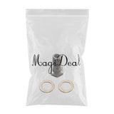 Maxbell 304 Stainless Steel Brake Fitting - Banjo Bolt M10x1.25 L20mm