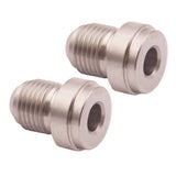Maxbell 2 Pieces 6AN, AN6 MALE STAINLESS STEEL WELD ON / WELD IN FITTING BUNG