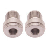 Maxbell 2 Pieces 6AN, AN6 MALE STAINLESS STEEL WELD ON / WELD IN FITTING BUNG