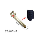 Maxbell Uncut  Emergency Key Insert Replacement for Toyota Verso Vios  2013+ car