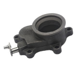 Maxbell T3/T4 5-Bolt Turbo Discharge Convert To 2.5" V-Band Flange Adaptor Cast Iron