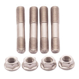 Maxbell 4 Sets New Stainless Steel Stud Nuts M8X1.25 With Flange For T25 T28 Turbo