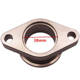 Maxbell 304 Stainless Steel 38mm V Band Wastegate To 2 Bolt Manifold Adapter Flange