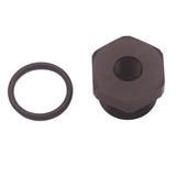 Maxbell AN -10(AN10 -10) ORB Hex Head Port Plug with O ring Boss With 1/8" NPT Port