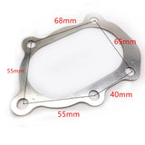 Max Maxb Aluminum Turbo Gasket Fits For Garrett T25 GT-RS T2 Flange Series 5 Layers
