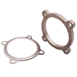 Max Maxb Mild Steel Turbo Exhaust Downpipe Flange & Gasket fit for Garrett T3 T4 GT30