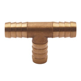 Max Maxb 3/8" CAR HOSE BARB TEE Brass Pipe 3 WAY T Fitting Thread Gas Fuel Water