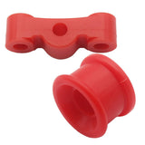 Max Maxb Polyurethane Shifter Bushings For Honda CIVIC B Series B16 B18 B20 Red