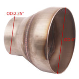 Max Maxb 4.0" O.D. to 2.5" O.D.Exhaust Pipe Reducer Adapter Connector Stainless Steel